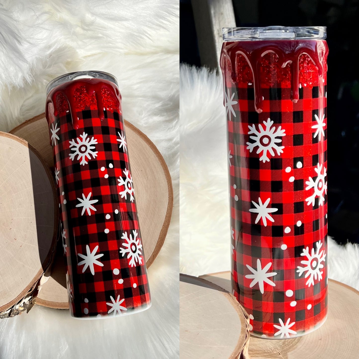 Buffalo Plaid Snowflake