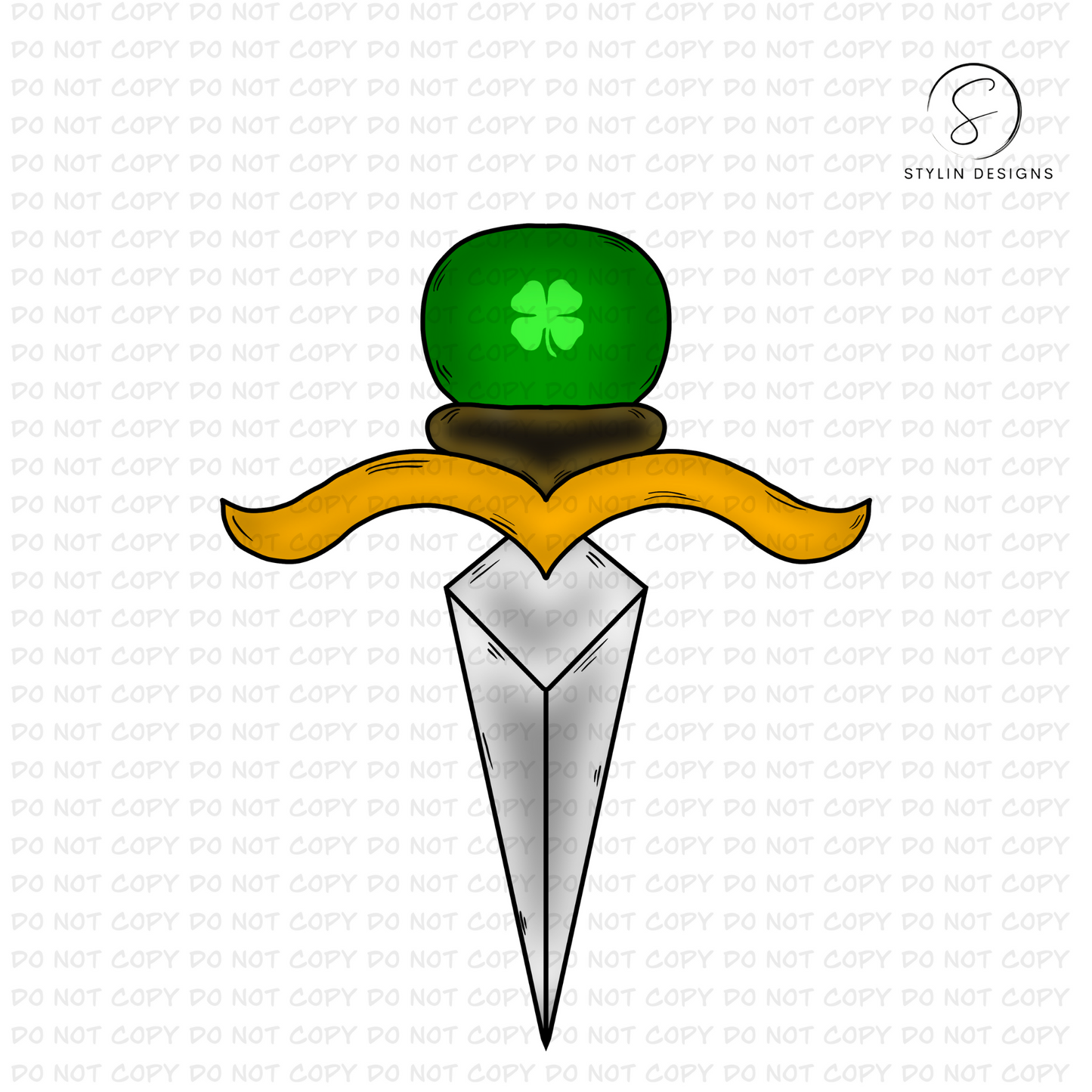 St Patrick's Day Dagger