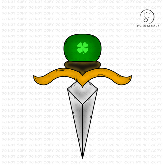 St Patrick's Day Dagger