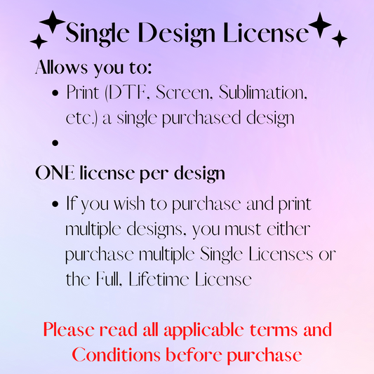 Single Artwork License