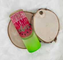 Sweet Summer Glass Tumbler