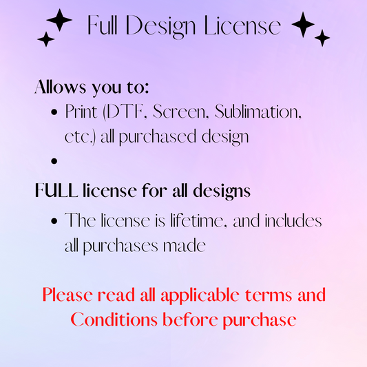 Full Artwork License