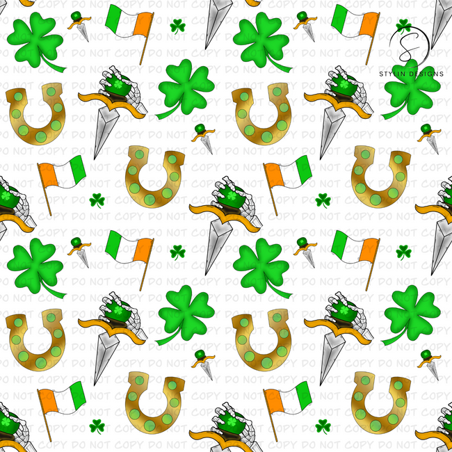 St Patrick's Day Seamless