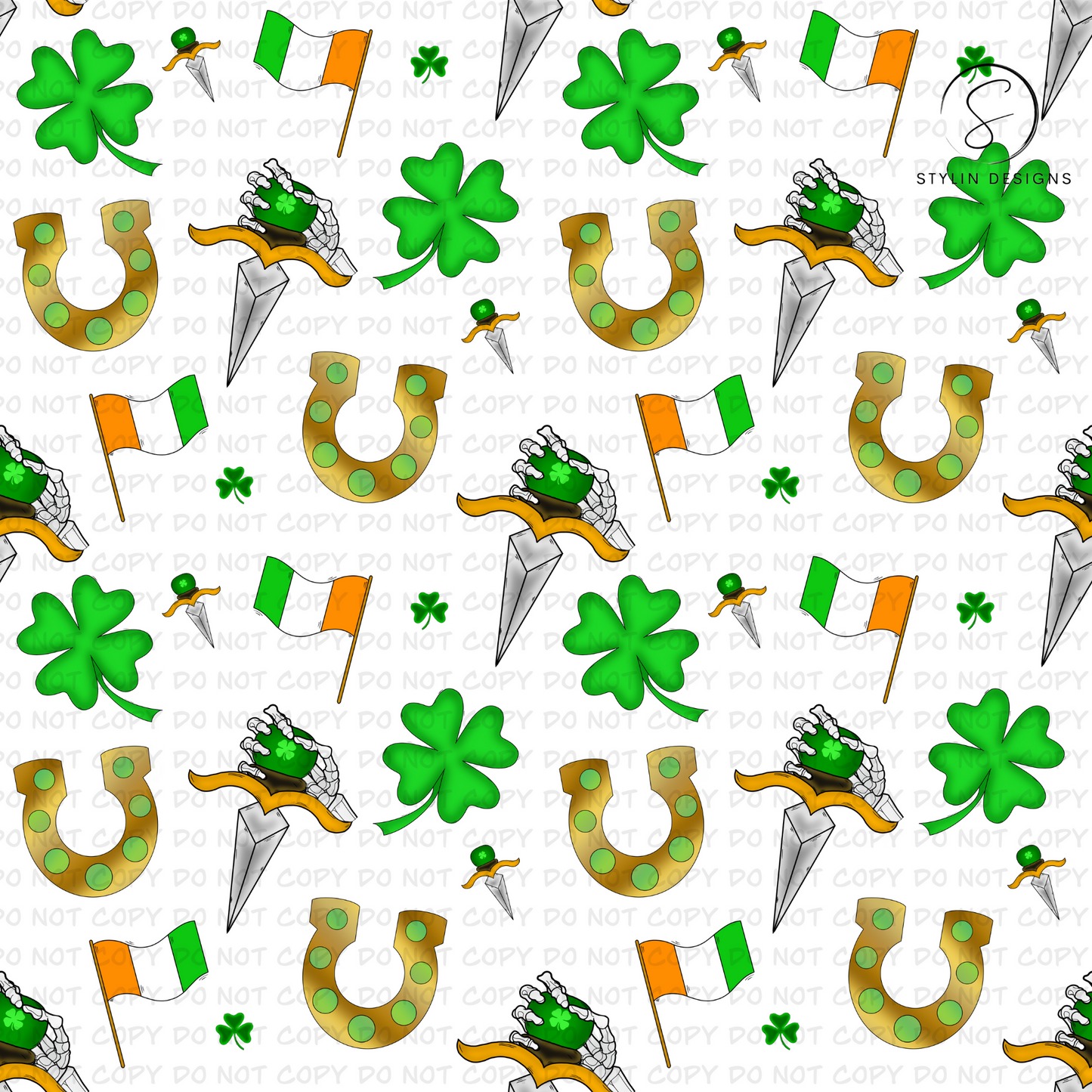 St Patrick's Day Seamless