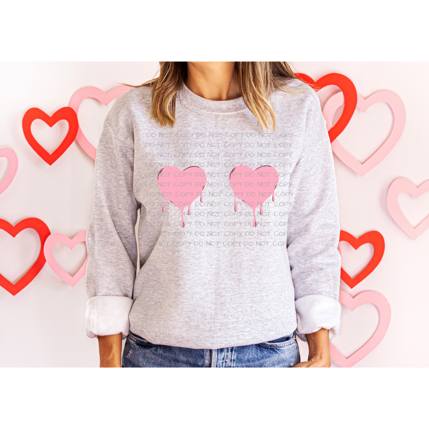 Dripping Hearts Sweatshirt