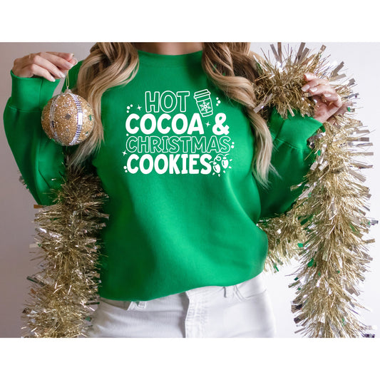 Cocoa and Cookies Christmas Shirt